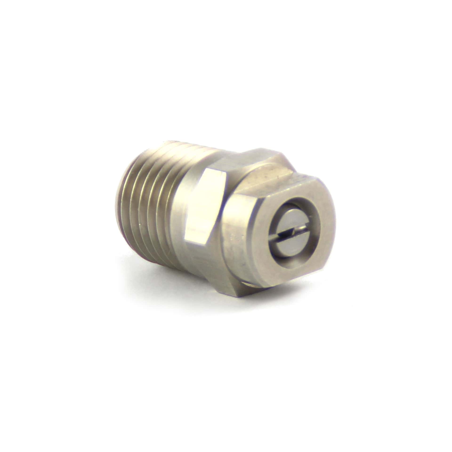 Μπεκ R+M για λόγχης, ανοξείδωτο ατσάλι, 1/4"M NPT, γωνία 65 βαθμών, μέγεθος 06 (62580)
