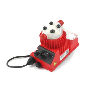 Δοσομετρική αντλία Tekna EVO APG603 NHX 1001, με λογότυπο BKF, παρέμβυσμα EPDM (κόκκινη) - για αλκαλικά χημικά