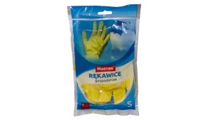 Rękawice gospodarcze gumowe S (1para)