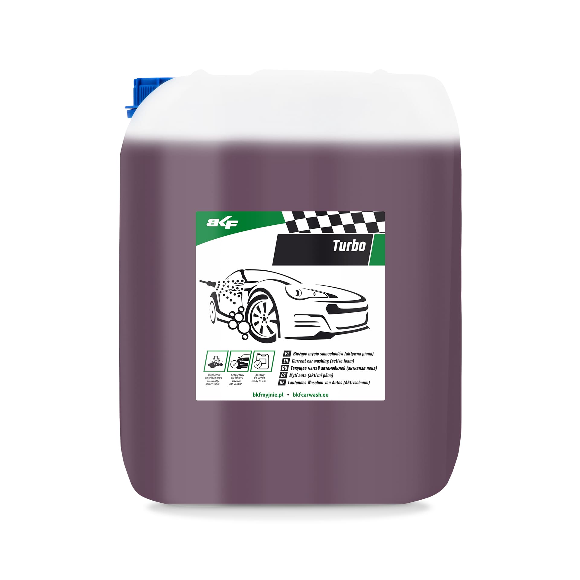 Turbo Pre-Wash Shampoo 20L – Ready-to-Use - Απορρυπαντικό για ανέπαφη πλύση (BKF/Ehrle Συμβατό)