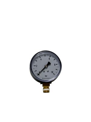 Μανόμετρο Afriso 0-10 bar1/4" κάτω 63mm χωρίς λογότυπο [63514]