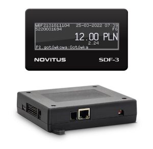 Συσκευή Novitus SDF-3 Φως GSM (χωρίς zasilacza) με wyświetlaczem, modemem GSM