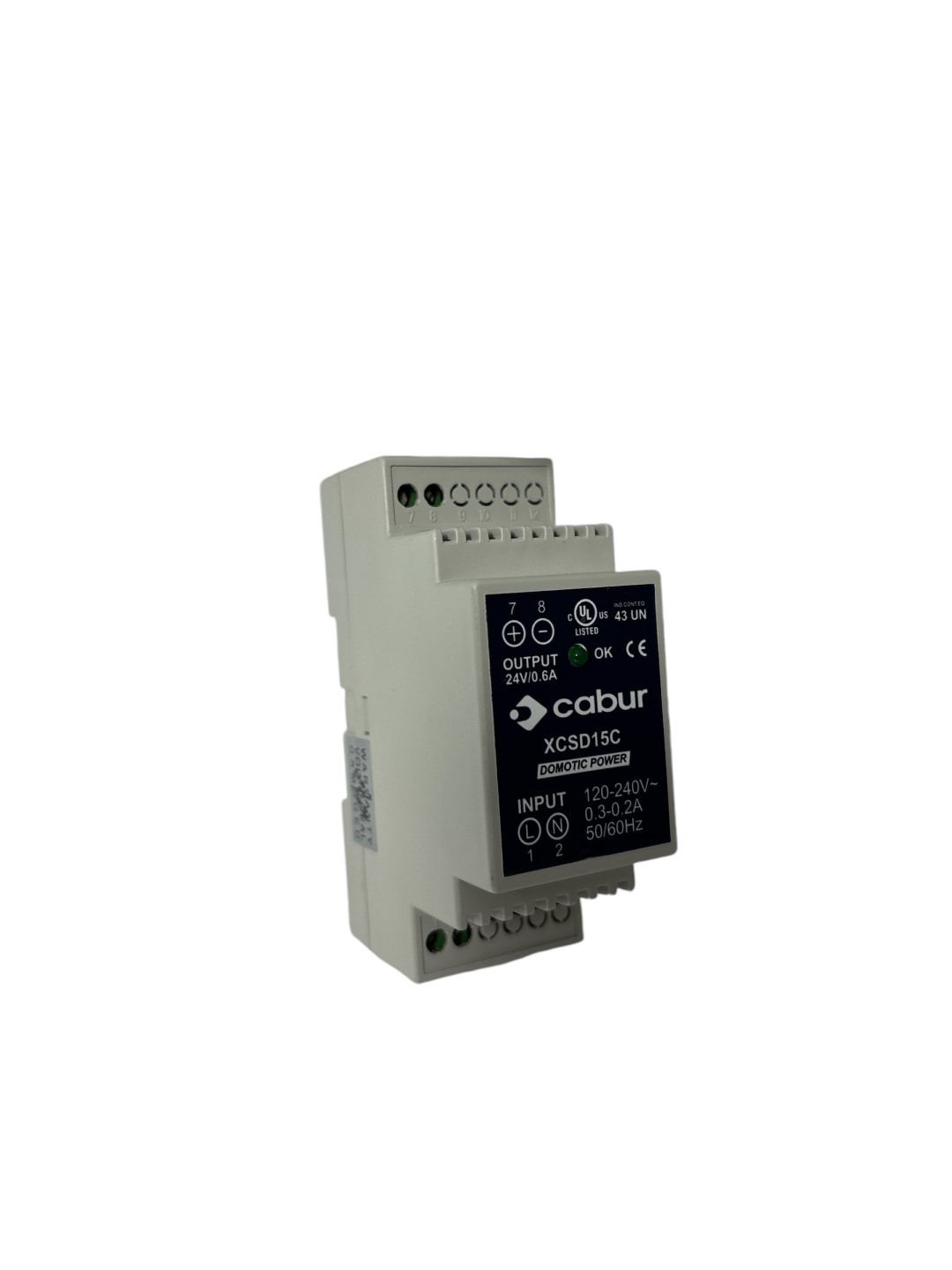 Τροφοδοτικό παλμικό Cabur XCSD15C (24V 0.6Ένα 15Σε) μονάδα 2S (ΓΙΑ ARCHIWUM)