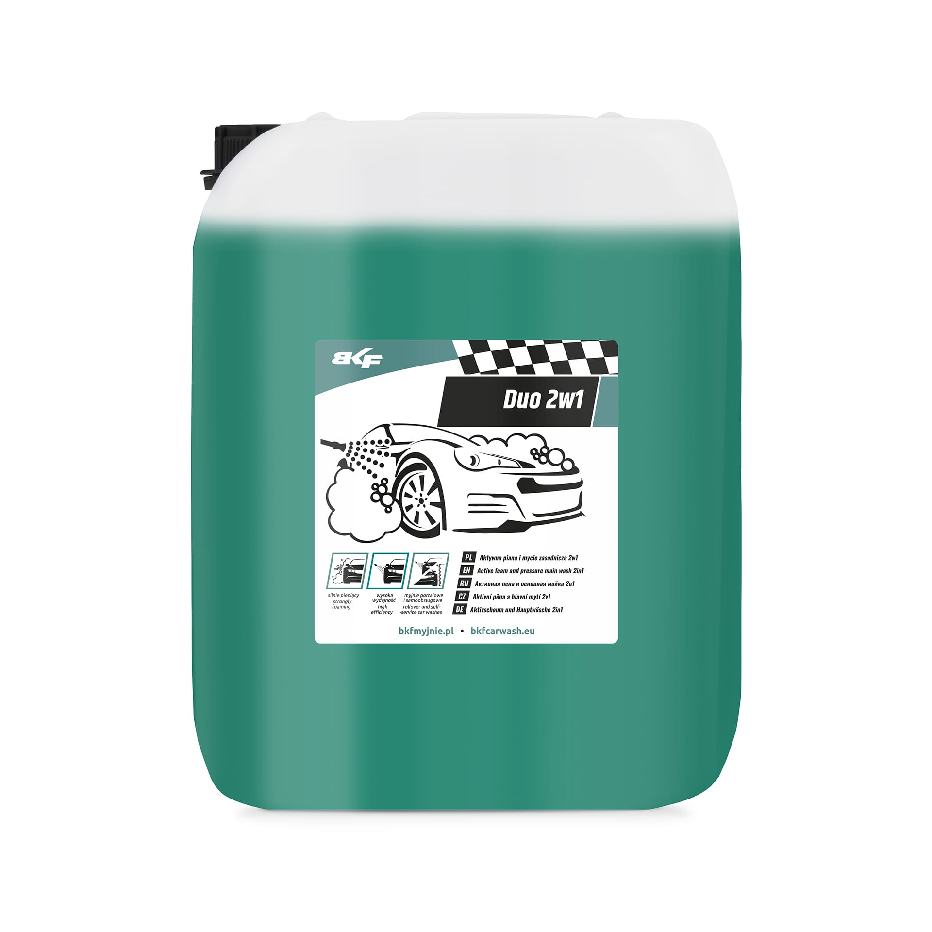 Duo 2in1 (10L) – αλκαλικός αφρός και βασική πλύση | αποδοτικό 2 σε 1 διάλυμα καθαρισμού αυτοκινήτου