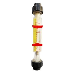Ροόμετρο PTM-01/TROGAMID 1/2" BSP-PVC 16-160 l/h H2O ΠΛΩΤΉΡΑΣ AISI 316